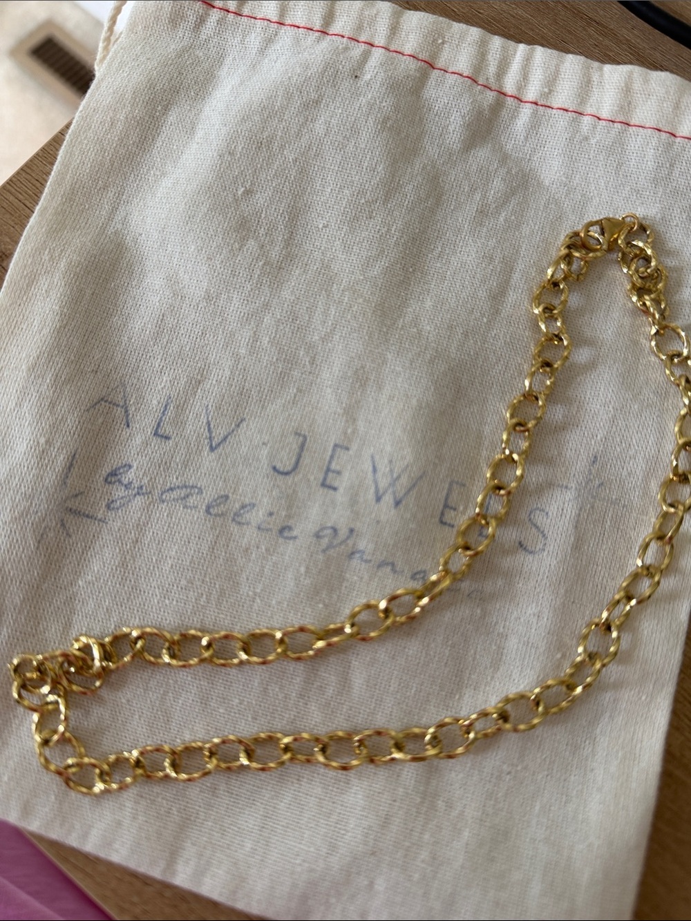 Gold Link Necklace